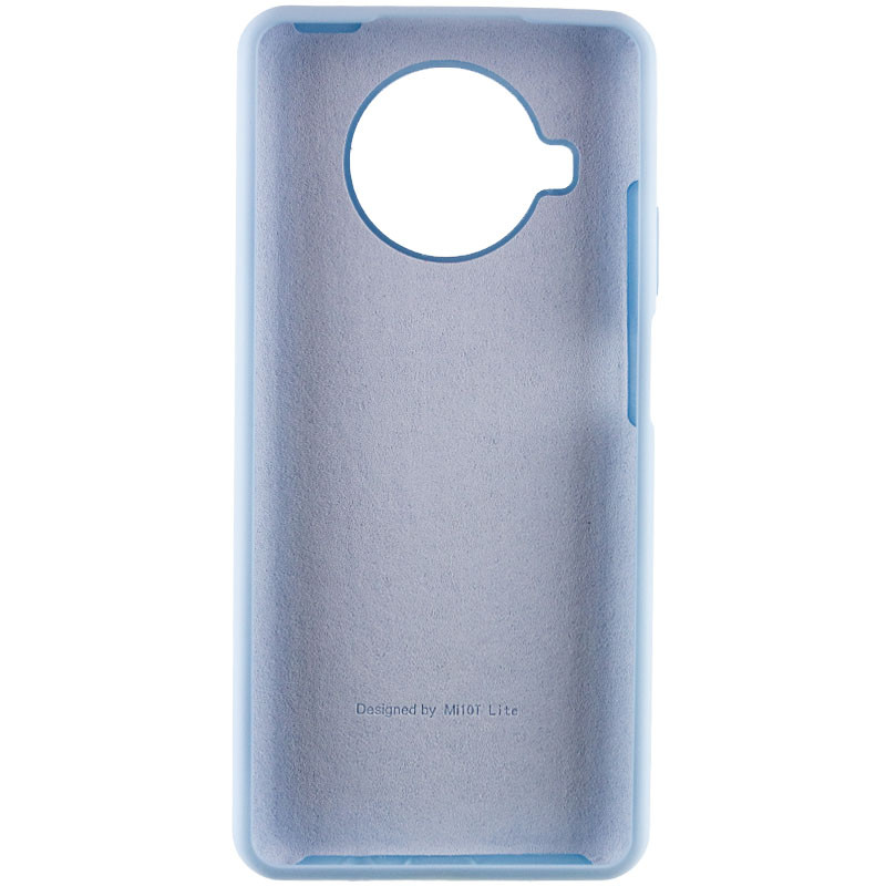 Фото Чохол Silicone Cover Full Protective (AA) на Xiaomi Mi 10T Lite / Redmi Note 9 Pro 5G (Блакитний / Lilac Blue) на vchehle.ua