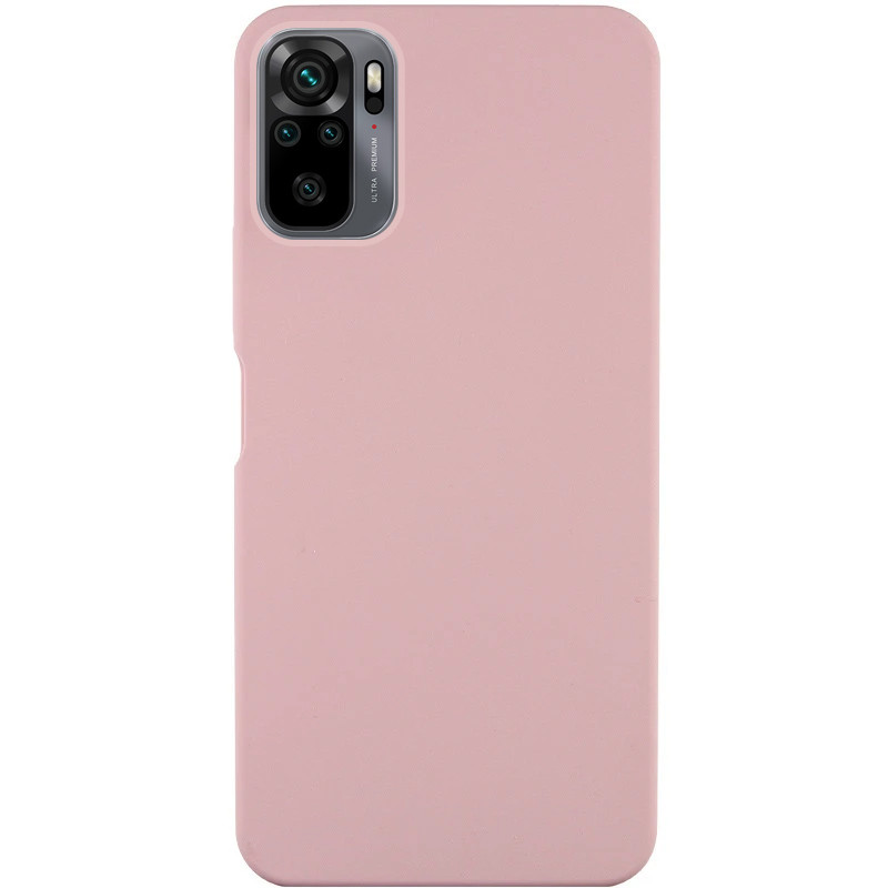 Чехол Silicone Cover Lakshmi (AA) для Xiaomi Redmi Note 10 / Note 10s / Poco M5s (Розовый / Pink Sand)