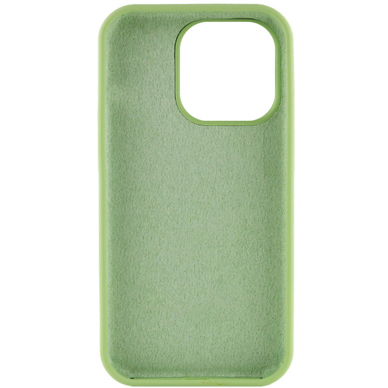 Чехол Silicone Case Full Protective (AA) NO LOGO для Apple iPhone 13 Pro Max (6.7") (Мятный / Mint) в магазине vchehle.ua