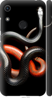

Чехол Красно-черная змея на черном фоне для Huawei Y6s 938661