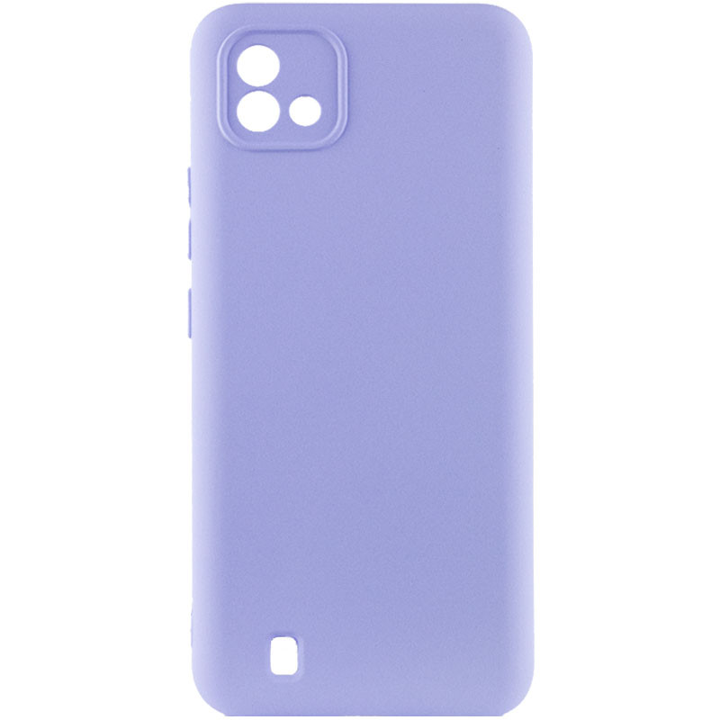 Чохол Silicone Cover Lakshmi Full Camera (A) на Realme C11 (2021) (Бузковий / Dasheen)