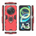 Ударопрочный чехол Transformer Ring for Magnet для Xiaomi Redmi A3 (Красный / Dante Red) в магазине vchehle.ua