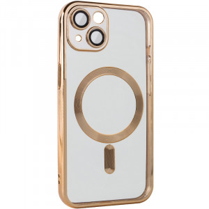 TPU чохол Fibra Chrome with Magnetic safe на Apple iPhone 15 (6.1")