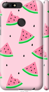 Чехол Розовый арбуз для Huawei Y7 Prime 2018