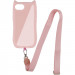 Чехол TPU GETMAN Cat with straps для Apple iPhone 16e (6.1") (Pink)