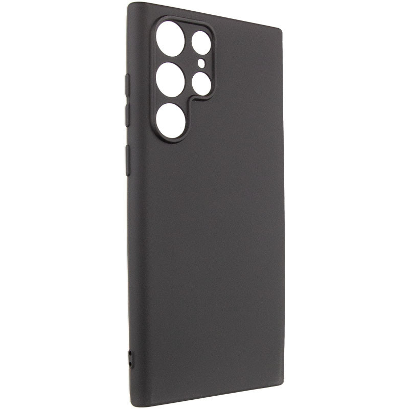 Фото Чохол Silicone Cover Lakshmi Full Camera (AA) на Samsung Galaxy S24 Ultra (Чорний / Black) на vchehle.ua