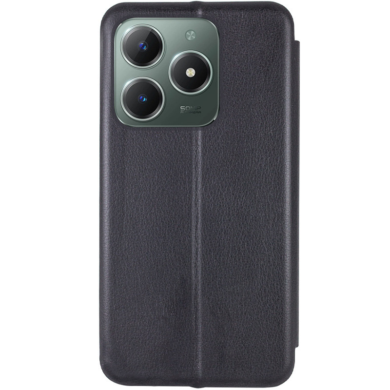 Фото Кожаный чехол-книжка Classy для ZTE Blade A75 4G (Черный) на vchehle.ua