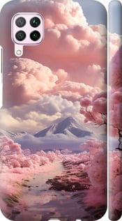 Чехол Розовые облака для Huawei Nova 6SE