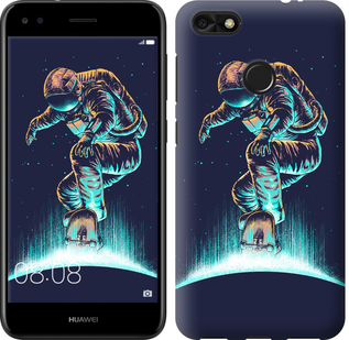 

Чохол Космонавт на скейтборді на Huawei Nova Lite 2017 651738