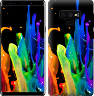 

Чехол брызги краски для Samsung Galaxy Note 9 N960F 920895