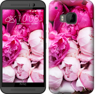 

Чохол Рожеві півонії на HTC One M9 226951