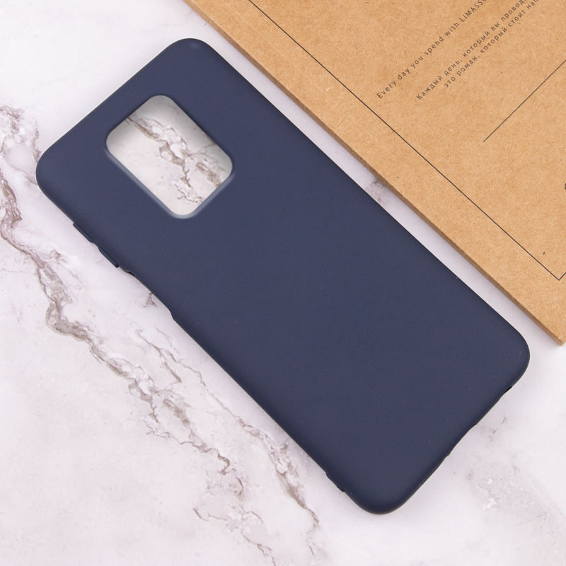 Чохол Silicone Cover Lakshmi (AA) на Xiaomi Redmi Note 9s / Note 9 Pro / Note 9 Pro Max (Синій / Midnight Blue) в магазині vchehle.ua