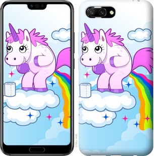 Чехол Единорожка для Huawei Honor 10