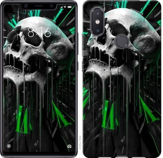 

Чохол Череп-годинник на Xiaomi Mi8 SE 671776