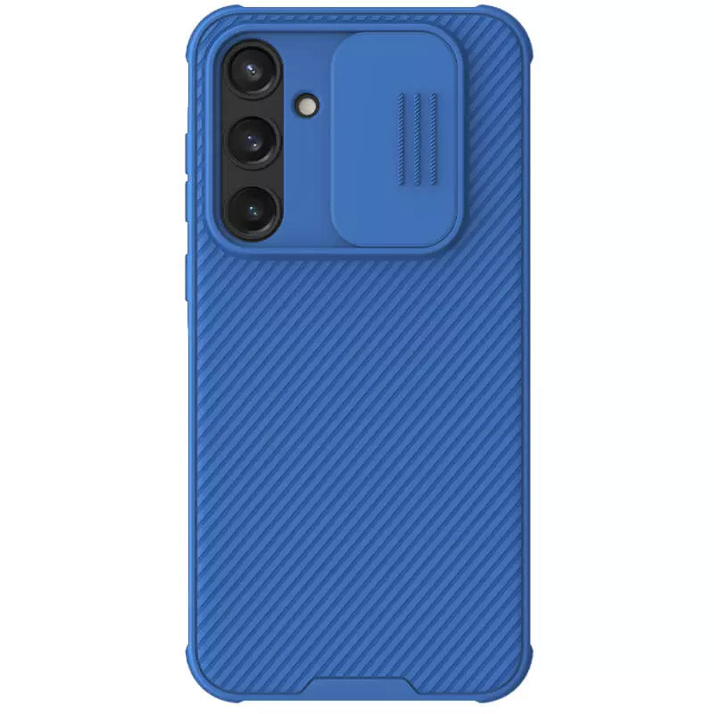 Карбонова накладка Nillkin CamShield Pro на Samsung Galaxy A55 (Blue)