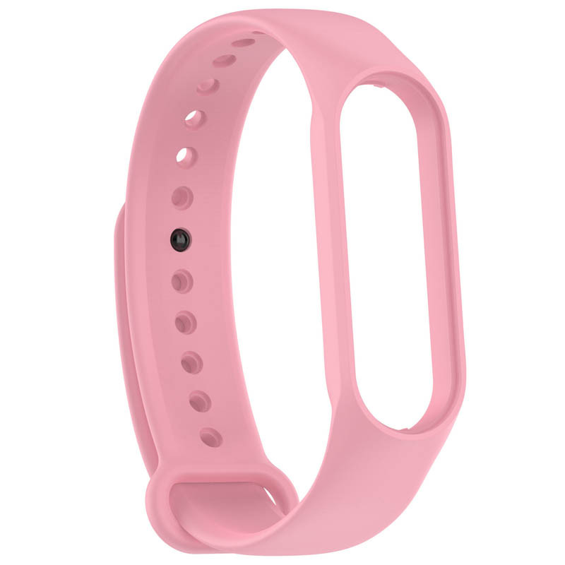 Фото Силиконовый ремешок для Xiaomi Mi Band 7/6/5/4/3 (Розовый / Pink) на vchehle.ua