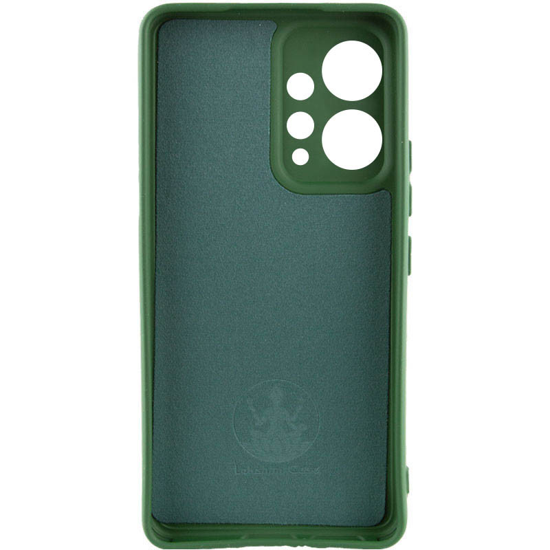 Фото Чохол Silicone Cover Lakshmi Full Camera (AA) на Xiaomi Redmi Note 12 4G (Зелений / Dark green) на vchehle.ua