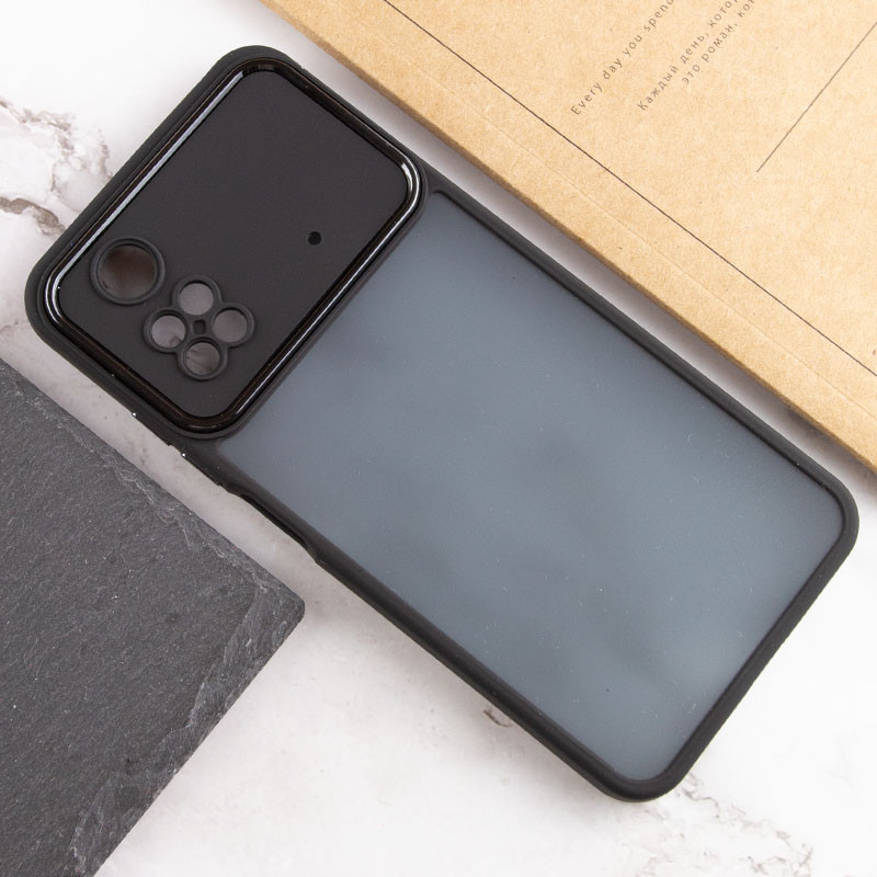 TPU+PC чехол Accent для Xiaomi Poco M4 Pro 4G (Black) в магазине vchehle.ua