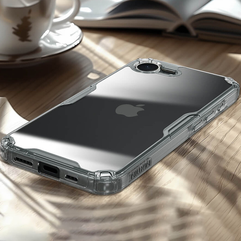 Купити TPU чохол Nillkin Nature Pro Series на Apple iPhone 16e (6.1") (Безбарвний (прозорий)) на vchehle.ua