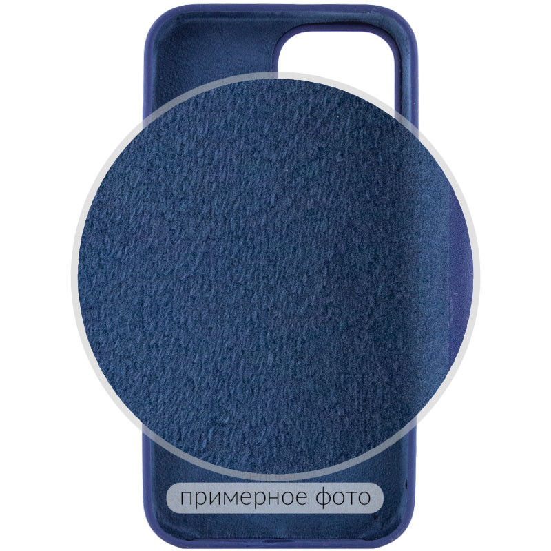 Фото Чехол Silicone Case Full Protective (AA) для Apple iPhone 16 Plus (6.7") (Синий / Deep navy) в магазине vchehle.ua