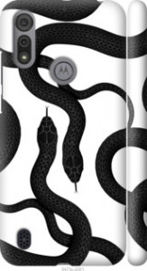 Чехол Змеи для Motorola E6s