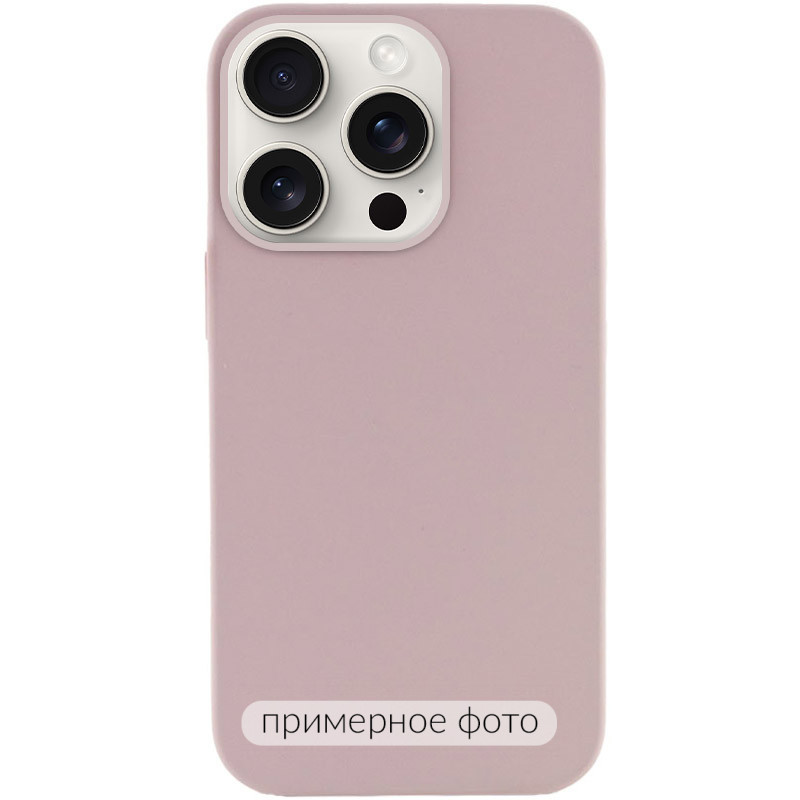 Чехол Silicone Case Full Protective (AA) NO LOGO для Apple iPhone 17 (6.3") (Серый / Lavender)