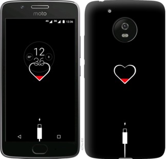 

Чехол Подзарядка сердца для Motorola Moto G5 721503