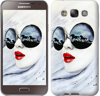 

Чохол Дівчина аквареллю на Samsung Galaxy E7 E700H 89747