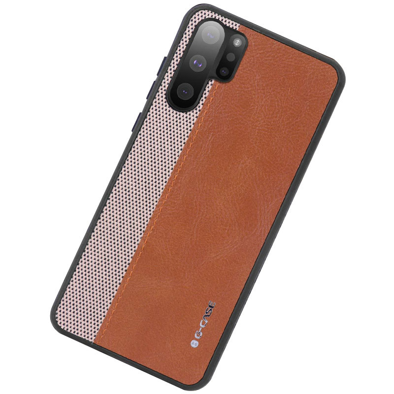 Чохол-накладка G-Case Earl Series на Samsung Galaxy Note 10 (Коричневий)