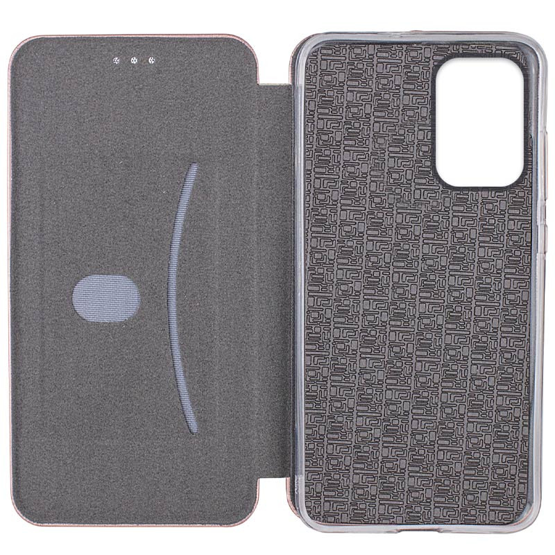Фото Кожаный чехол-книжка Classy для Xiaomi Redmi Note 11 (Global) / Note 11S (Золотой) на vchehle.ua