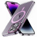 Фото Чехол TPU+PC Colorful with Magnetic Safe для Apple iPhone 13 Pro (6.1") (Pink) на vchehle.ua