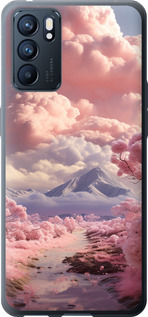 

Чехол Розовые облака для Oppo Reno6 5G 1644892