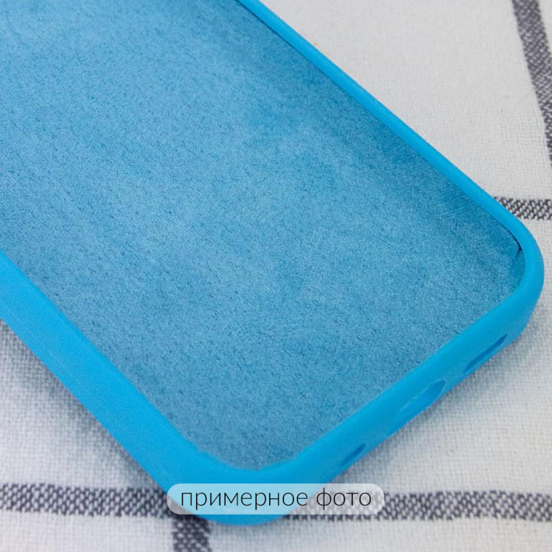 Фото Чохол Silicone Case Full Protective (AA) NO LOGO на Apple iPhone 16 Pro Max (6.9") (Блакитний / Blue) в маназині vchehle.ua