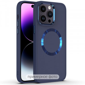 TPU чехол Bonbon Metal Style with Magnetic safe для Apple iPhone 16 Pro (6.3")