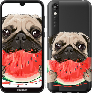 

Чехол Мопс и арбуз для Huawei Honor 8S 843847