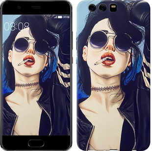 

Чехол Девушка на стиле для Huawei P10 Plus 643922