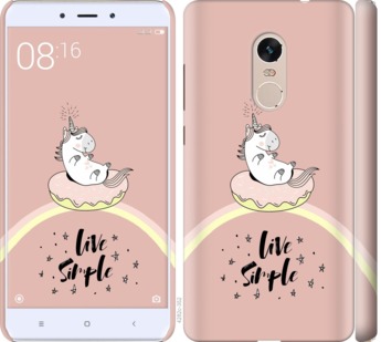 

Чехол Единорожка в пончике для Xiaomi Redmi Note 4 719444
