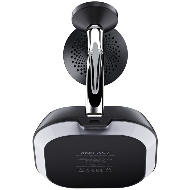 Фото БЗУ Acefast E16 desktop 3-in-1 (Black) в магазине vchehle.ua