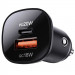 Фото АЗУ Acefast B1 mini dual-port metal car charger 38W (1USB-A/1C) (Black) в магазине vchehle.ua