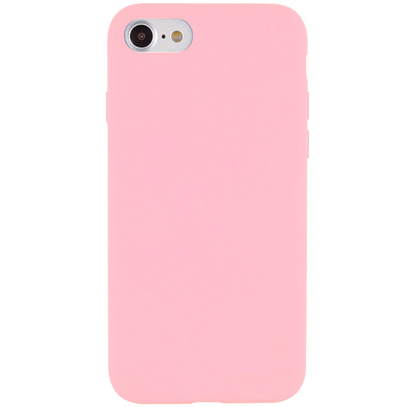 Чохол Silicone Case Full Protective (AA) NO LOGO на Apple iPhone SE (2020) (Рожевий / Pink)
