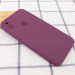 Фото Чохол Silicone Case Square Full Camera Protective (AA) для Apple iPhone X / XS (5.8") (Бордовий / Maroon) на vchehle.ua