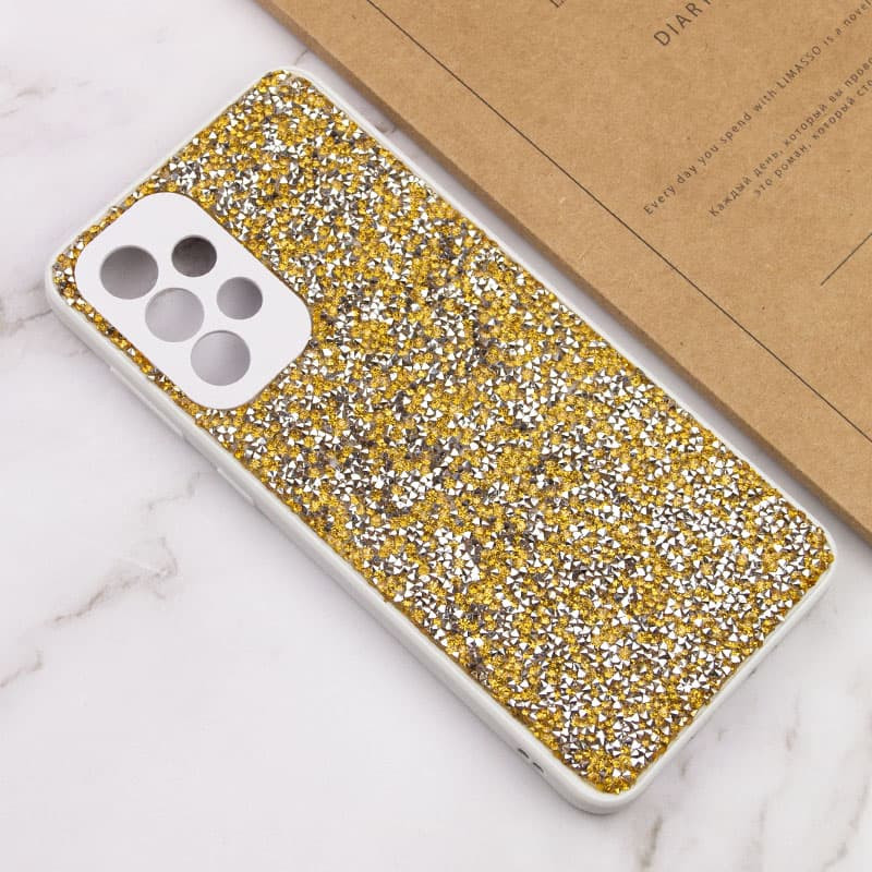 TPU+PC чохол Diamond Full Camera на Samsung Galaxy A33 5G (Gold) в магазині vchehle.ua