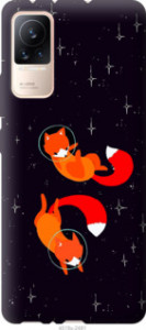 Чехол Лисички в космосе для Xiaomi Civi