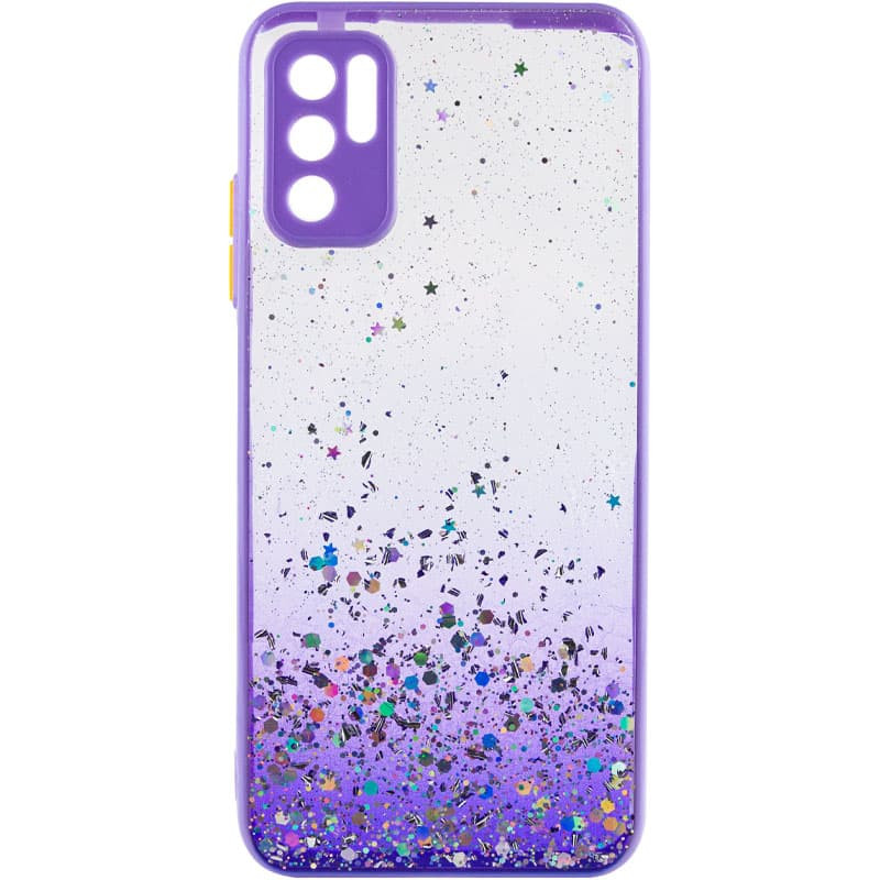 

TPU чехол Spangle star с защитой камеры для Xiaomi Poco M3 Pro (Сиреневый) 1211865