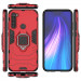 Замовити Ударостійкий чохол Transformer Ring for Magnet на Xiaomi Redmi Note 8T (Червоний / Dante Red) на vchehle.ua