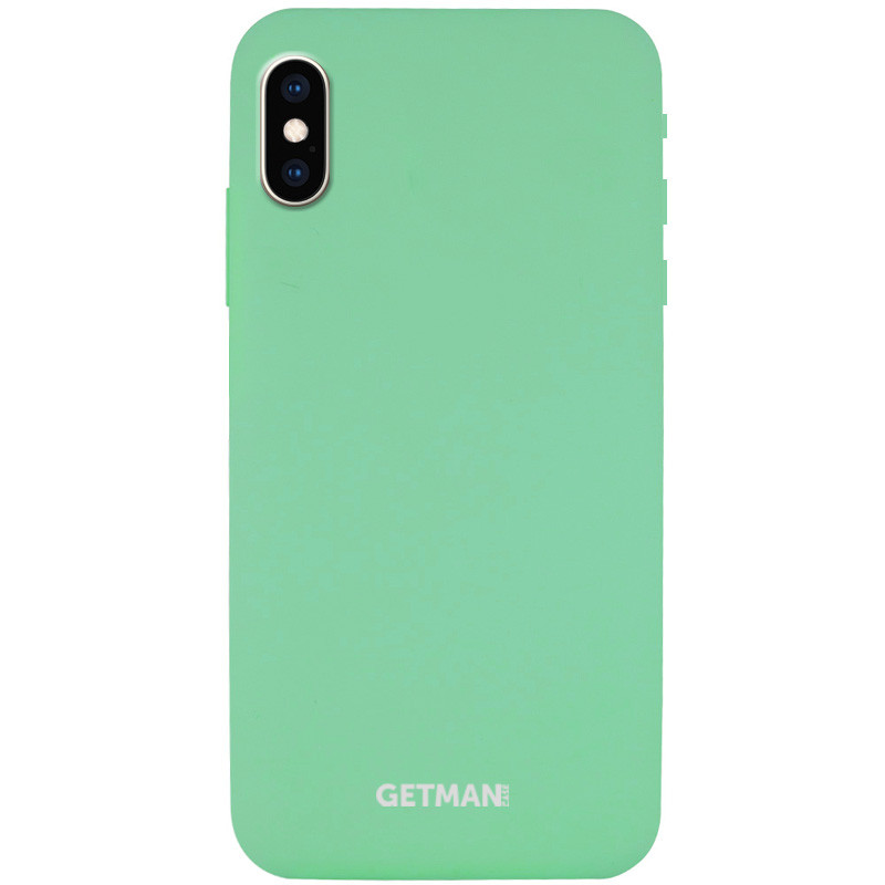 

Чехол Silicone Case GETMAN for Magnet для iPhone XS (5.8") (Зеленый / Spearmint) 897214