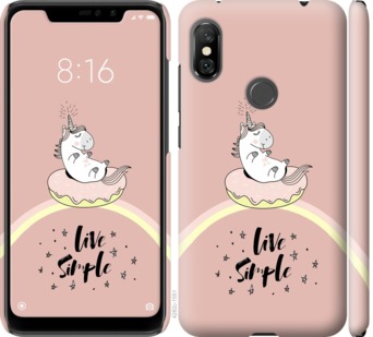 

Чохол Єдинорожки в пончике на Xiaomi Redmi Note 6 Pro 719440
