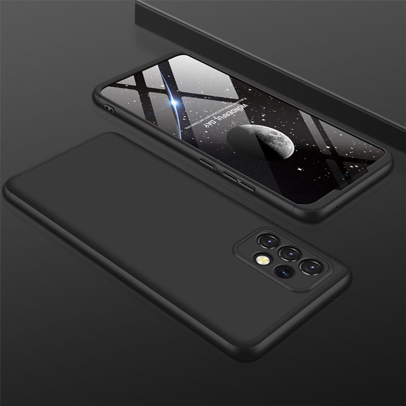 Фото Пластикова накладка GKK LikGus 360 градусів (орр) на Samsung Galaxy A72 4G / A72 5G (Чорний) на vchehle.ua