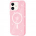 Чохол TPU Galaxy Sparkle (MagFit) на Apple iPhone 11 (6.1") (Pink+Glitter)