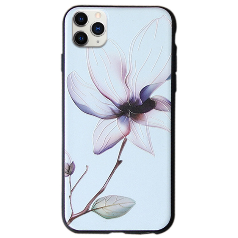 

TPU чехол Магнолия для Apple iPhone 11 Pro Max (6.5") (Белый) 873592